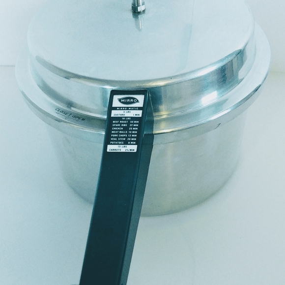 Mirro 4qt Pressure Cooker M-0294 Aluminum Vintage Cottagecore Granny Chic - Picture 13 of 14